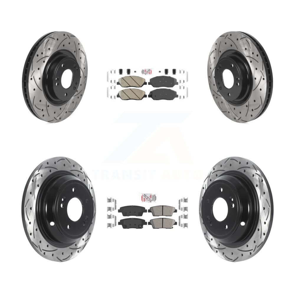 Transit Auto - KDA-102617 - Front and Rear Disc Brake Kits