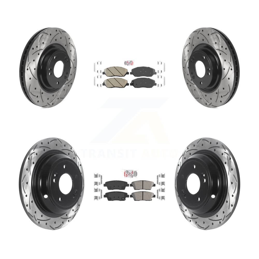 Transit Auto - KDA-102618 - Front and Rear Disc Brake Kits