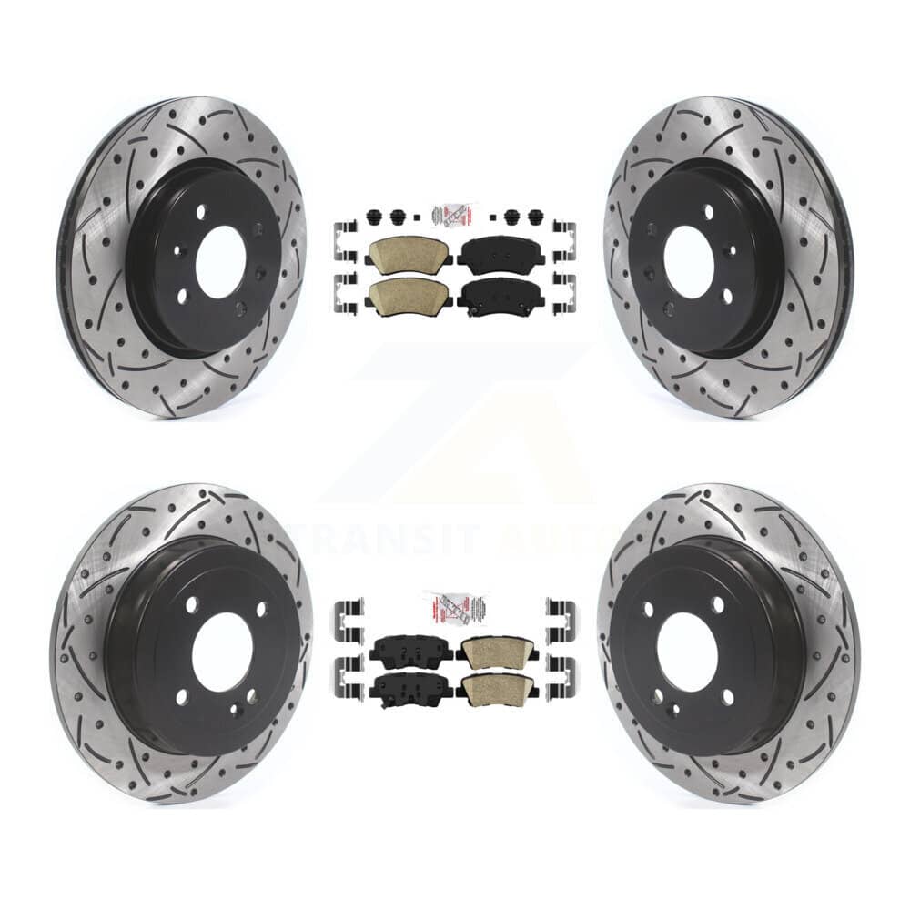 Transit Auto - KDA-102625 - Front and Rear Disc Brake Kits