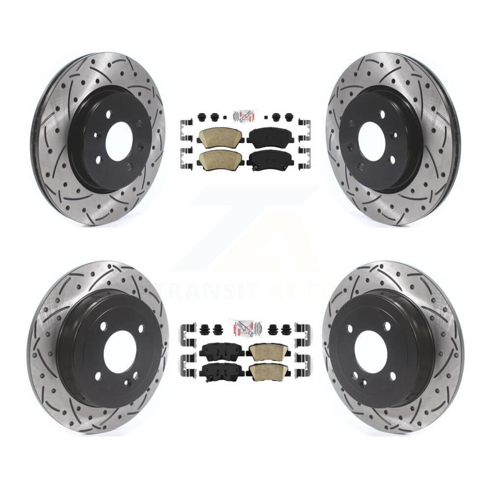 Transit Auto - KDA-102626 - Front and Rear Disc Brake Kits