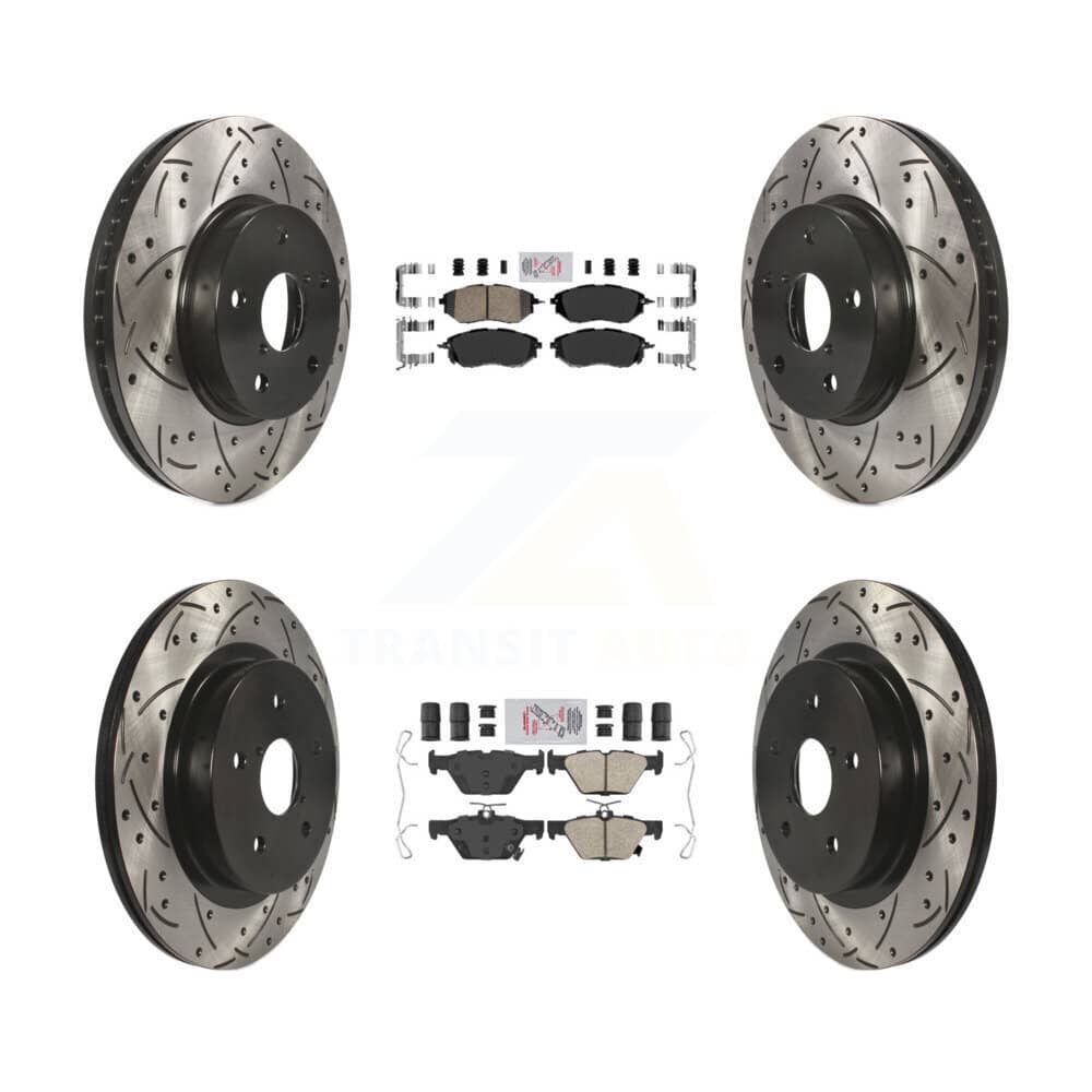 Transit Auto - KDA-102629 - Front and Rear Disc Brake Kits