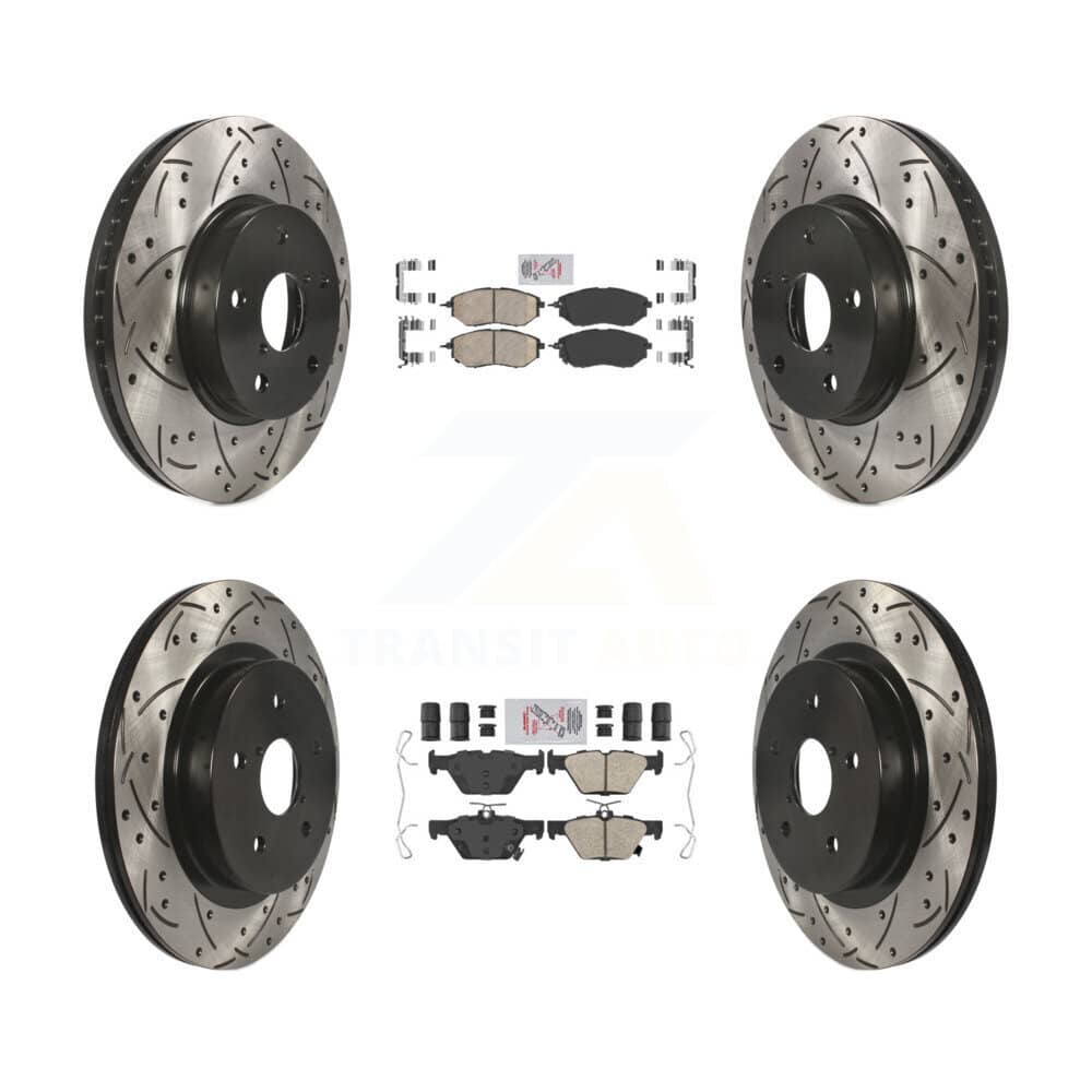 Transit Auto - KDA-102631 - Front and Rear Disc Brake Kits