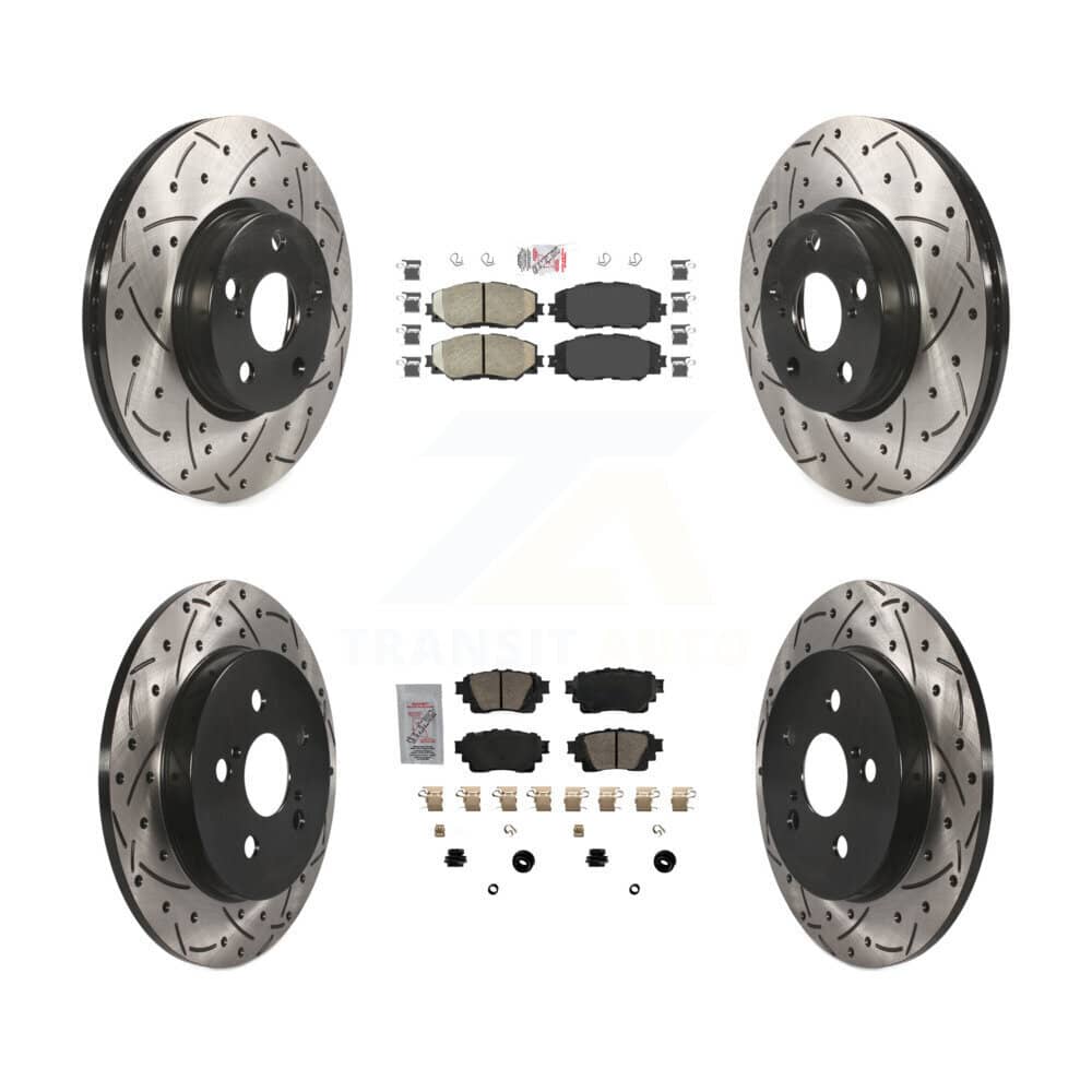 Transit Auto - KDA-102636 - Front and Rear Disc Brake Kits