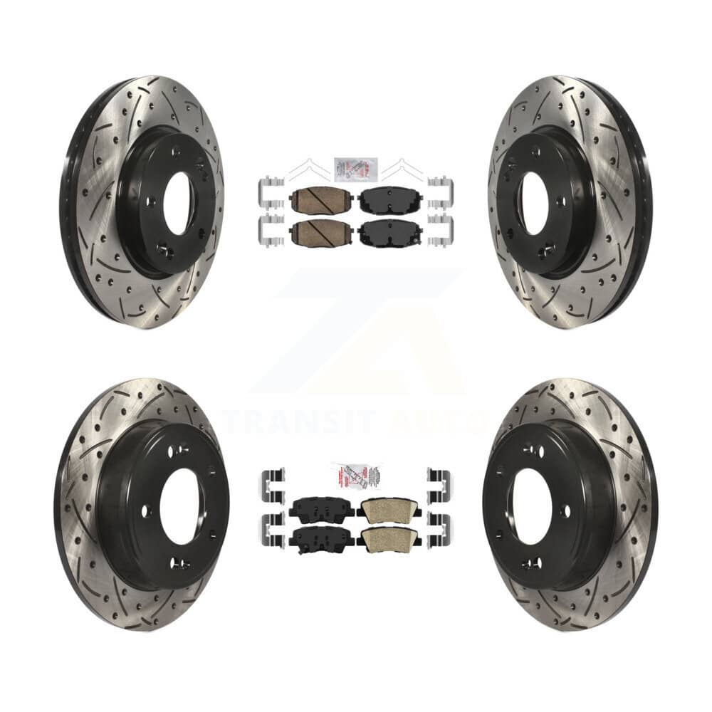 Transit Auto - KDA-102639 - Front and Rear Disc Brake Kits