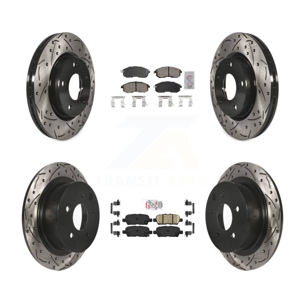 Transit Auto - KDA-102643 - Front and Rear Disc Brake Kits