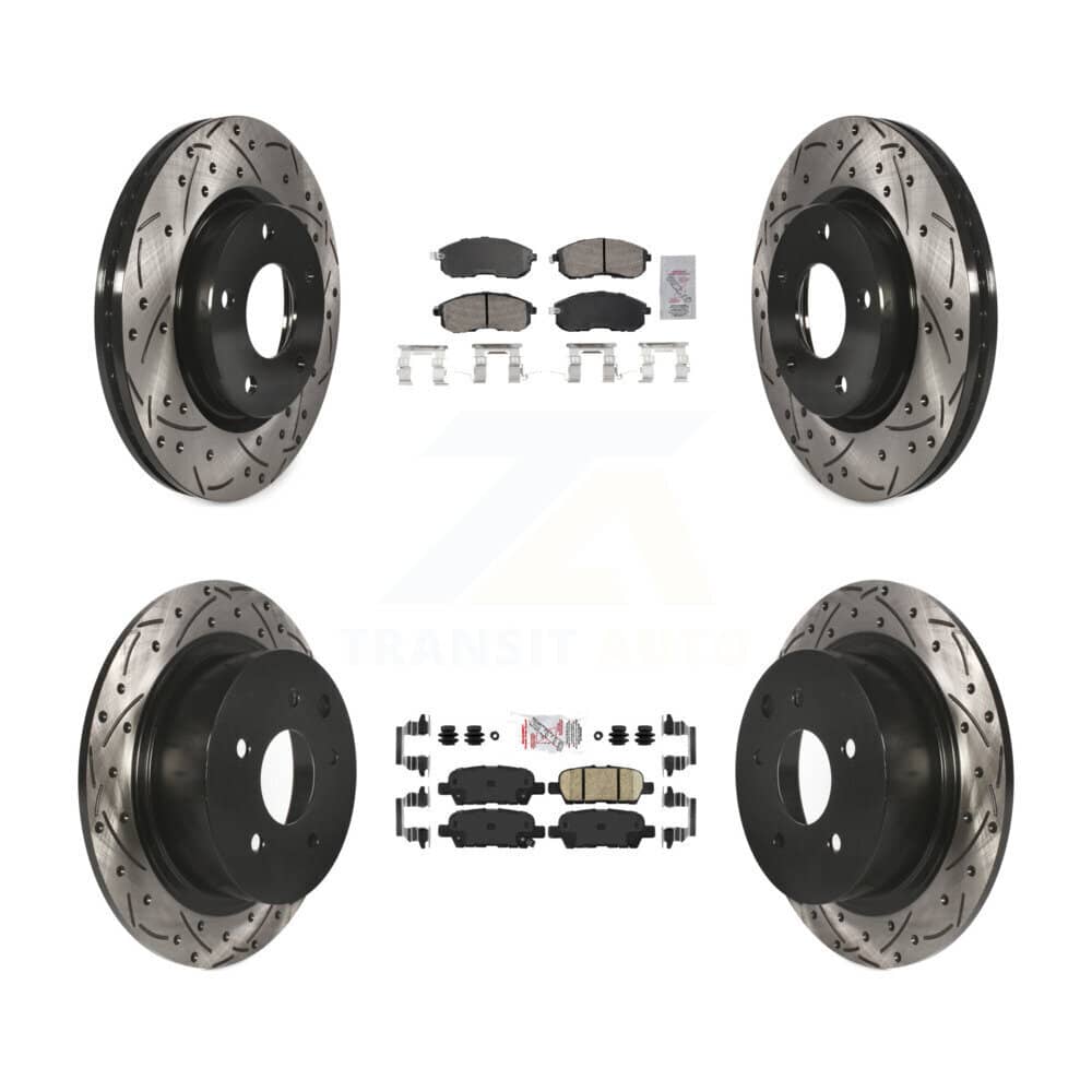 Transit Auto - KDA-102644 - Front and Rear Disc Brake Kits