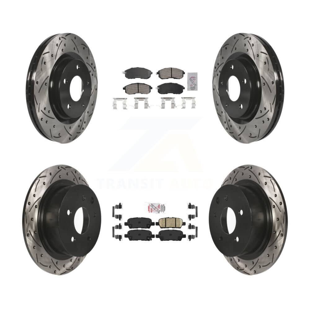 Transit Auto - KDA-102647 - Front and Rear Disc Brake Kits
