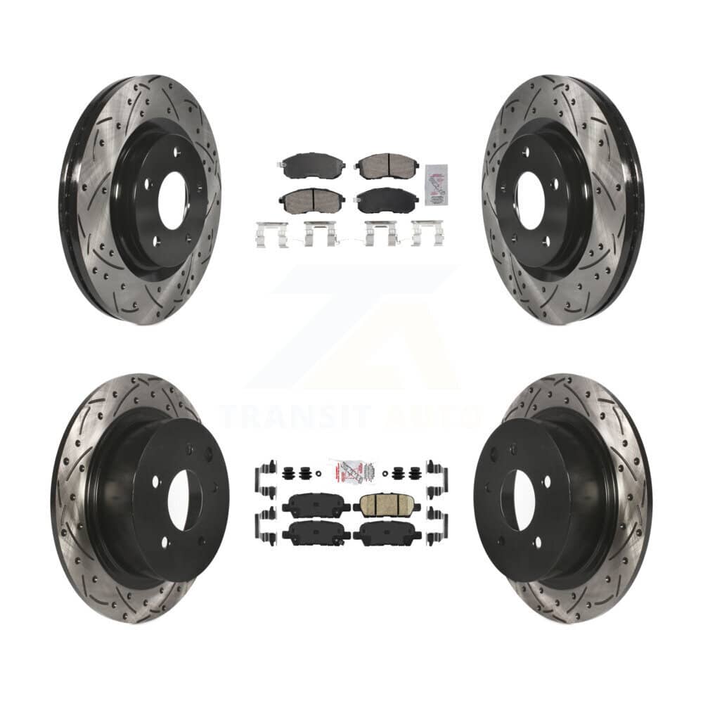 Transit Auto - KDA-102648 - Front and Rear Disc Brake Kits
