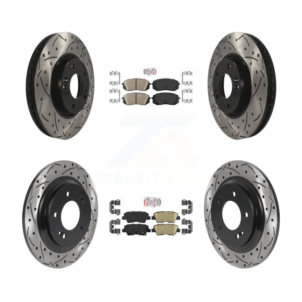 Transit Auto - KDA-102654 - Front and Rear Disc Brake Kits