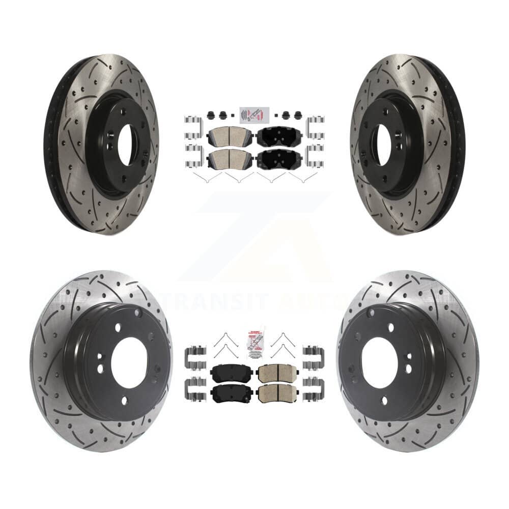 Transit Auto - KDA-102655 - Front and Rear Disc Brake Kits