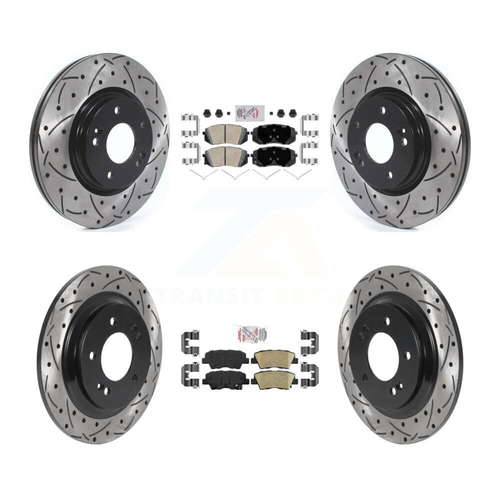 Transit Auto - KDA-102660 - Front and Rear Disc Brake Kits