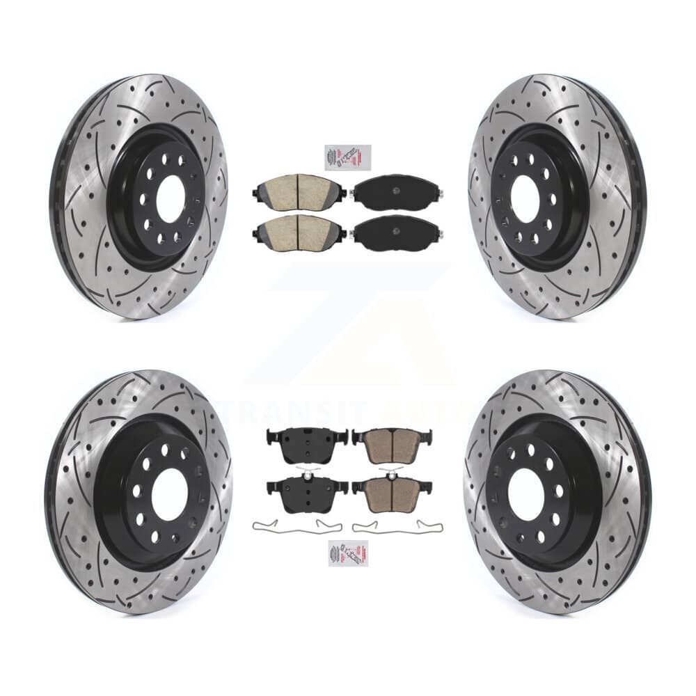 Transit Auto - KDA-102666 - Front and Rear Disc Brake Kits