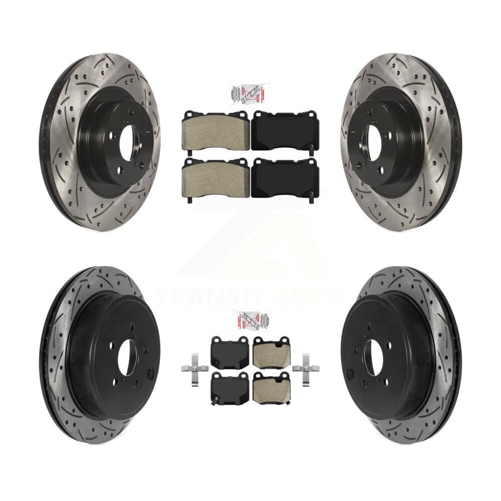 Transit Auto - KDA-102728 - Front and Rear Disc Brake Kits