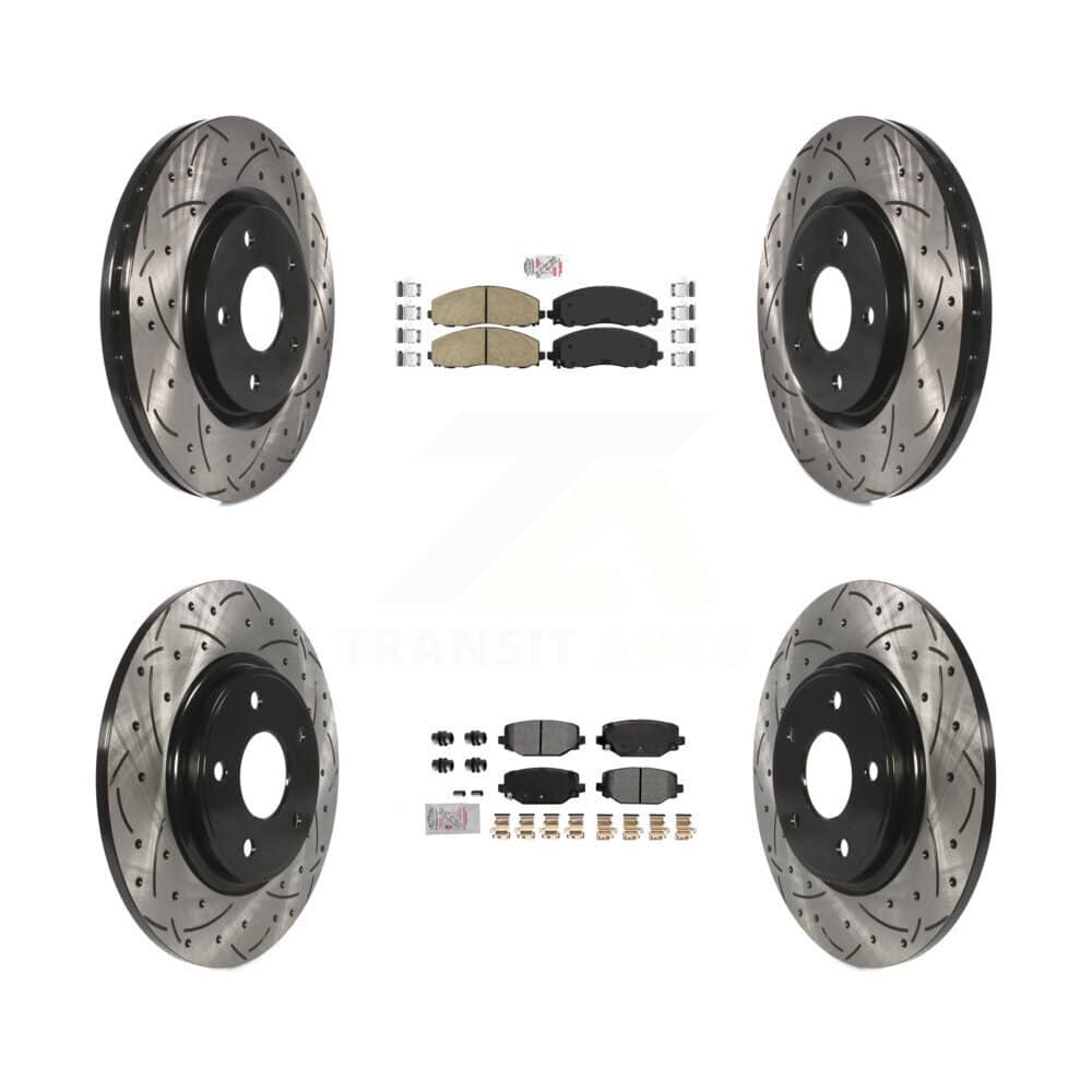 Transit Auto - KDA-102757 - Front and Rear Disc Brake Kits