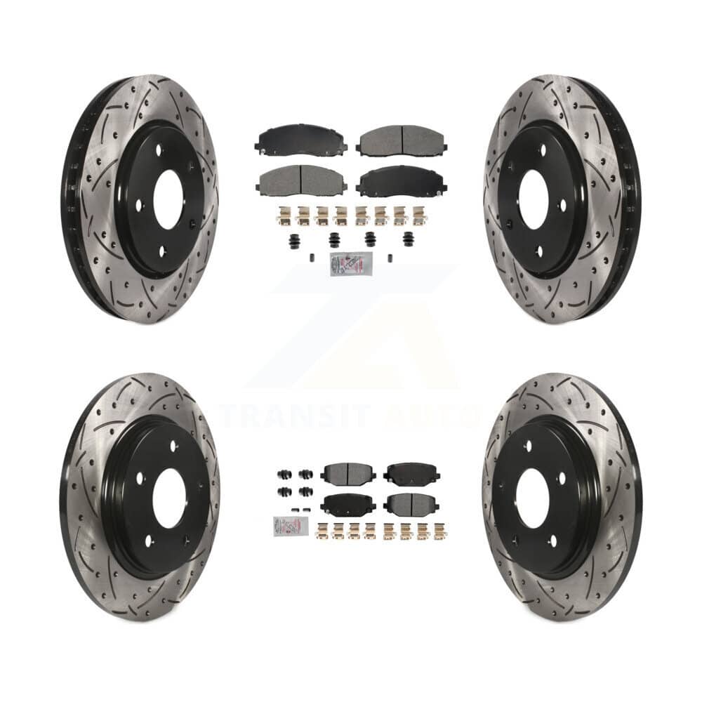 Transit Auto - KDA-102762 - Front and Rear Disc Brake Kits