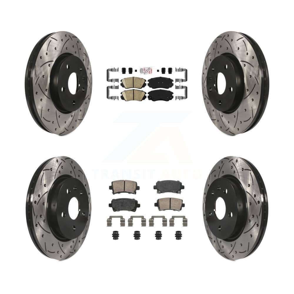 Transit Auto - KDA-102811 - Front and Rear Disc Brake Kits