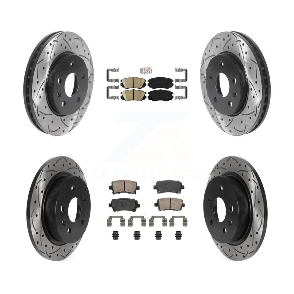 Transit Auto - KDA-102813 - Front and Rear Disc Brake Kits