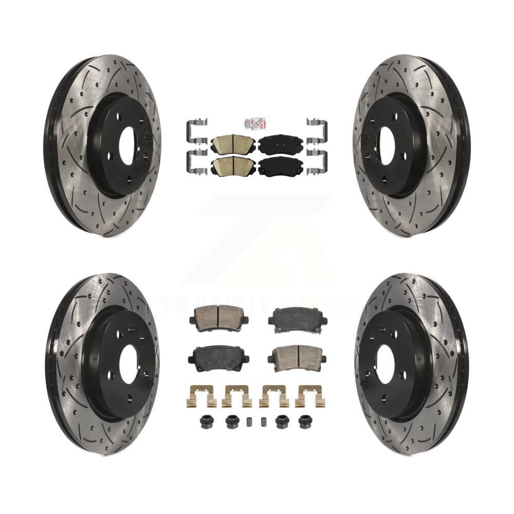 Transit Auto - KDA-102814 - Front and Rear Disc Brake Kits