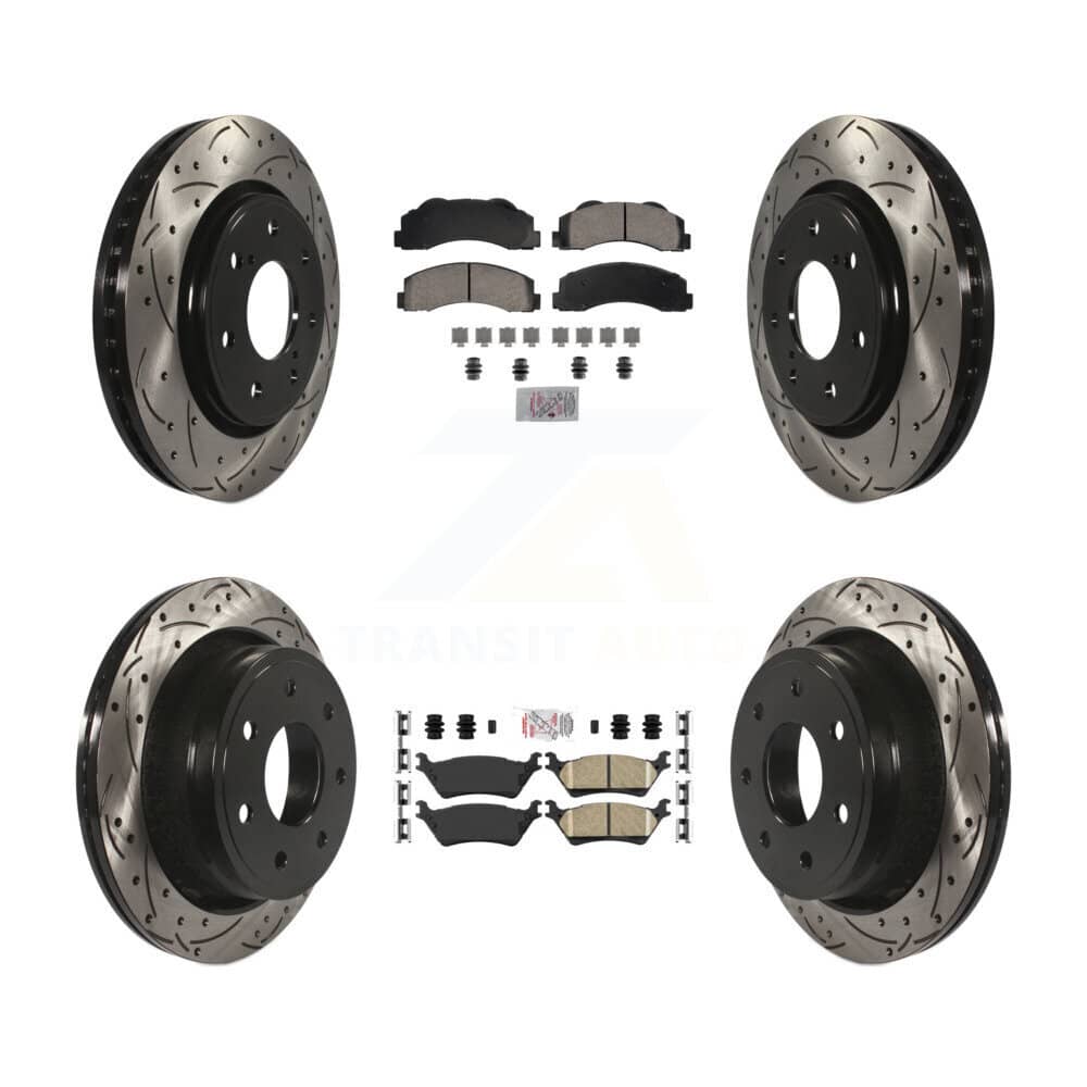 Transit Auto - KDA-102820 - Front and Rear Disc Brake Kits