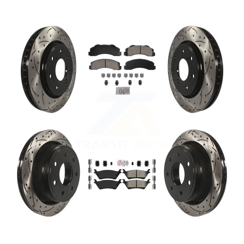 Transit Auto - KDA-102821 - Front and Rear Disc Brake Kits