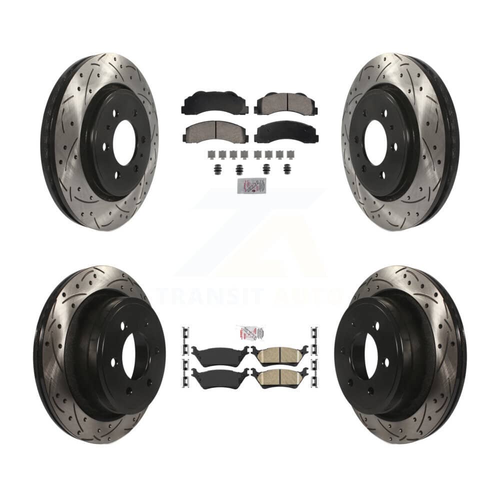 Transit Auto - KDA-102822 - Front and Rear Disc Brake Kits