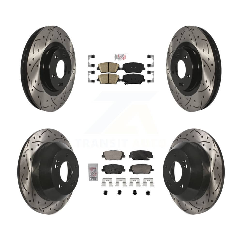 Transit Auto - KDA-102844 - Front and Rear Disc Brake Kits