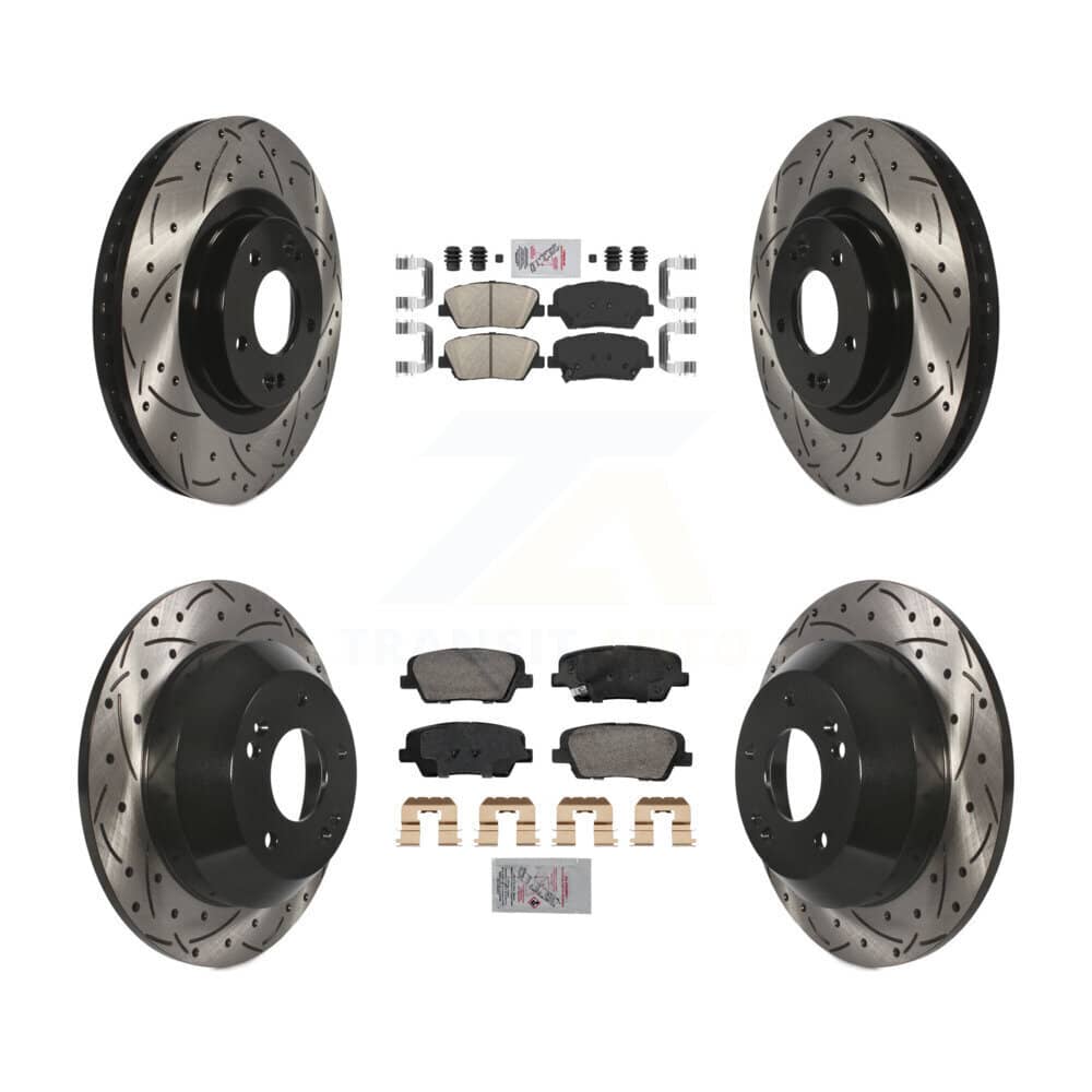 Transit Auto - KDA-102847 - Front and Rear Disc Brake Kits