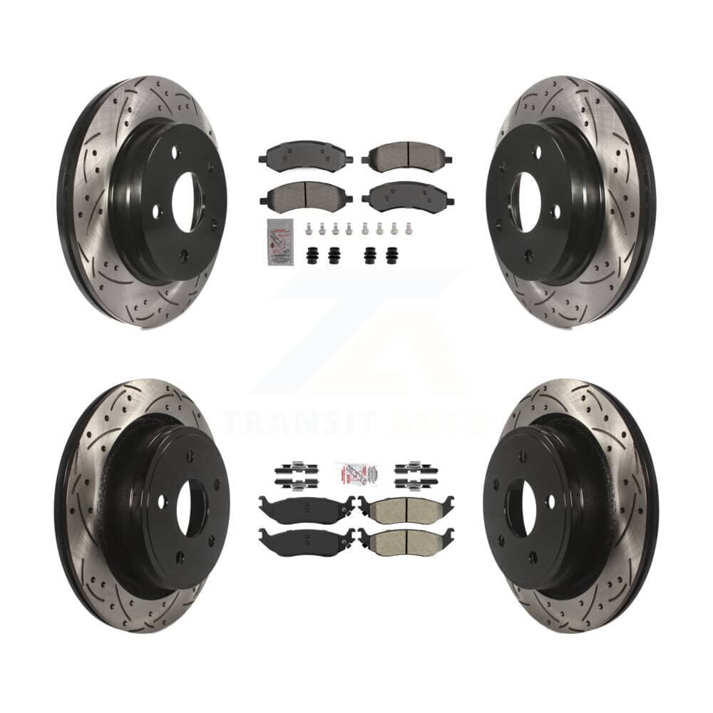 Transit Auto - KDA-102856 - Front and Rear Disc Brake Kits
