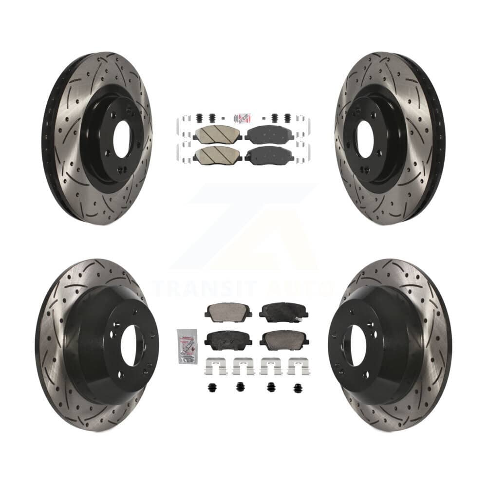 Transit Auto - KDA-102884 - Front and Rear Disc Brake Kits