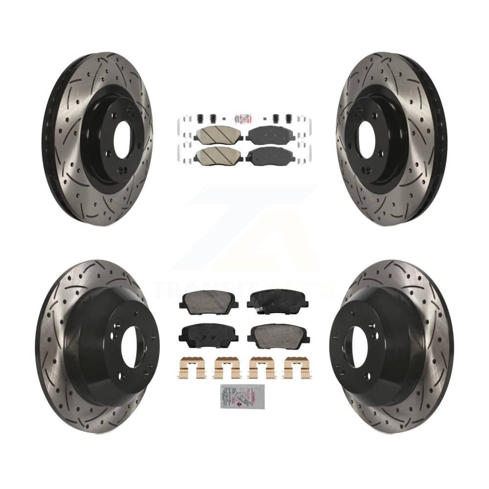 Transit Auto - KDA-102885 - Front and Rear Disc Brake Kits
