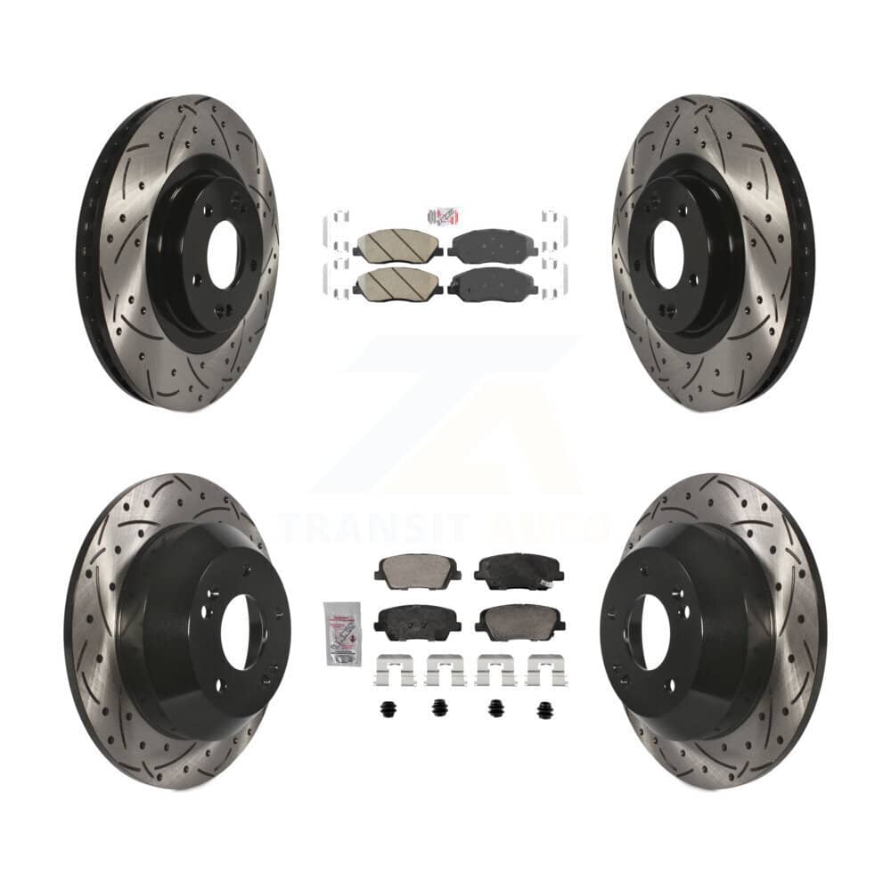 Transit Auto - KDA-102886 - Front and Rear Disc Brake Kits