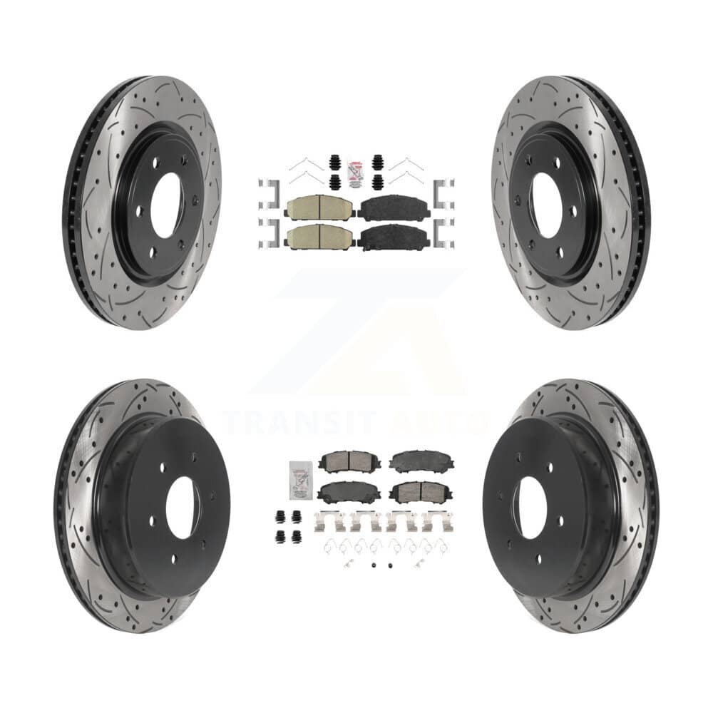 Transit Auto - KDA-102895 - Front and Rear Disc Brake Kits
