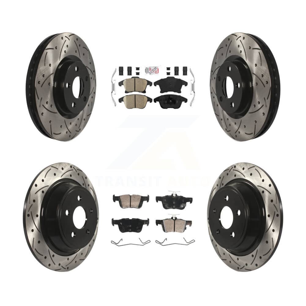 Transit Auto - KDA-102938 - Front and Rear Disc Brake Kits