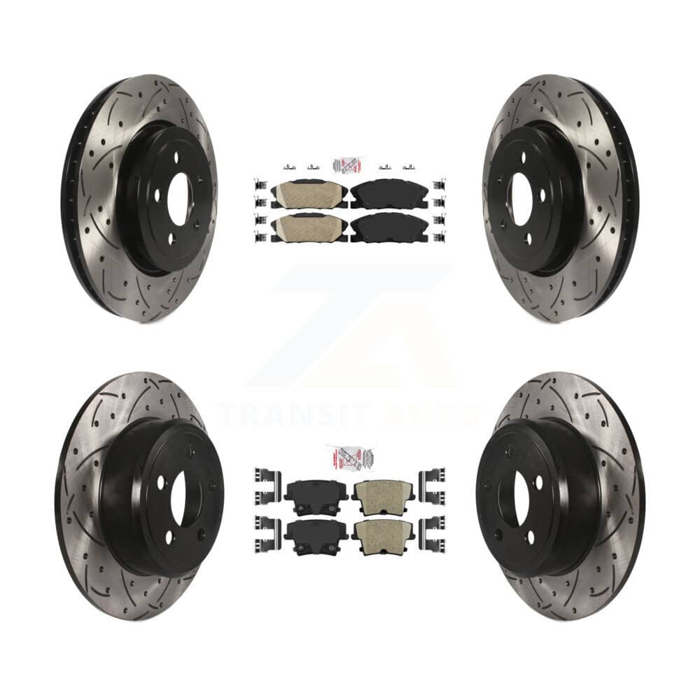 Transit Auto - KDA-102946 - Front and Rear Disc Brake Kits