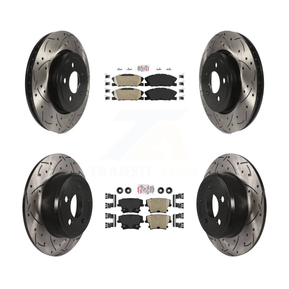 Transit Auto - KDA-102947 - Front and Rear Disc Brake Kits