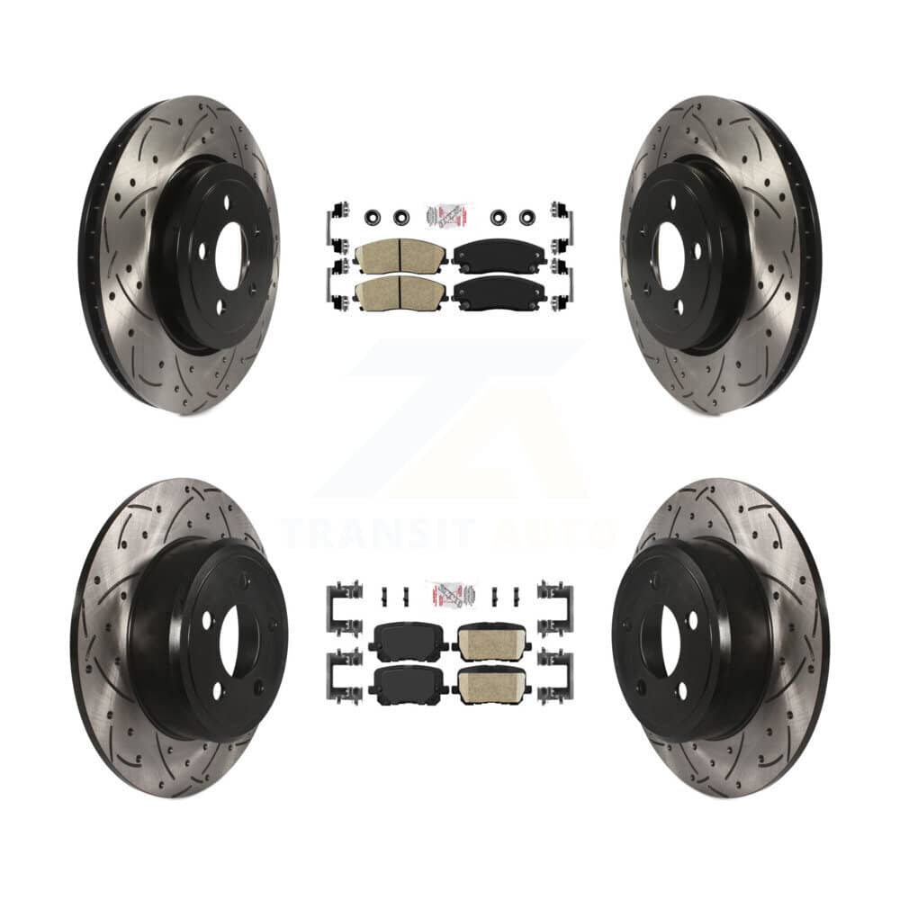 Transit Auto - KDA-102949 - Front and Rear Disc Brake Kits