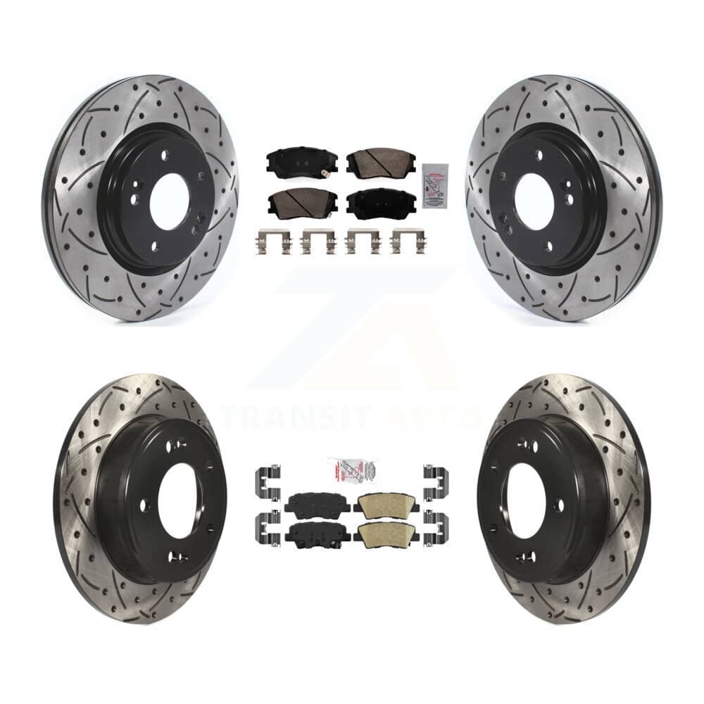 Transit Auto - KDA-102974 - Front and Rear Disc Brake Kits