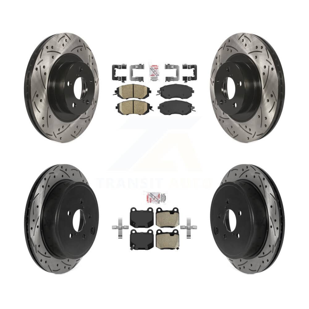 Transit Auto - KDA-103056 - Front and Rear Disc Brake Kits