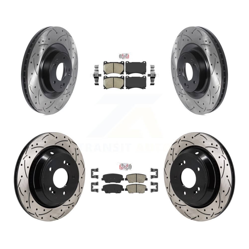 Transit Auto - KDA-103080 - Front and Rear Disc Brake Kits