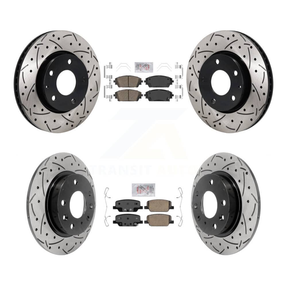 Transit Auto - KDA-103082 - Front and Rear Disc Brake Kits