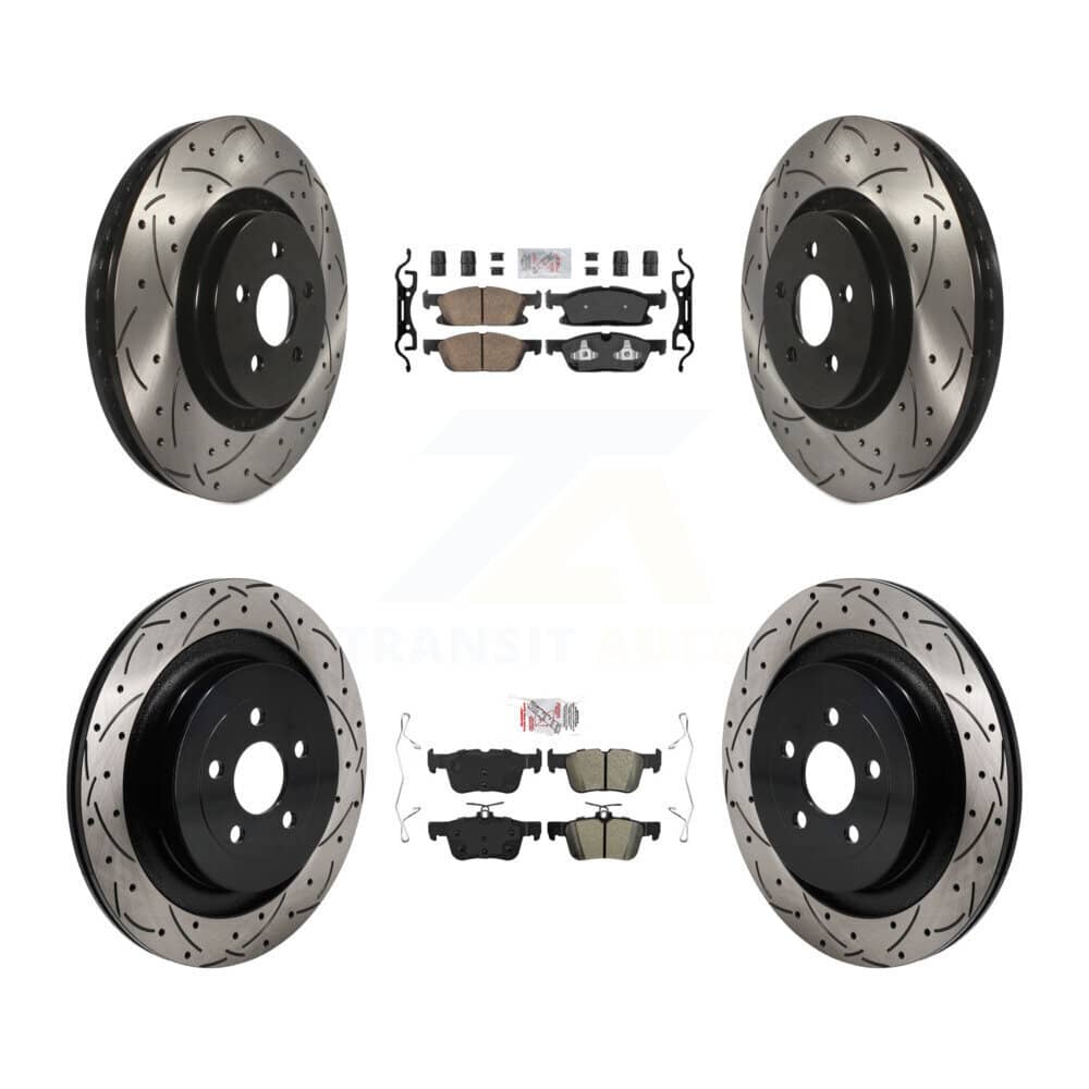 Transit Auto - KDA-103085 - Front and Rear Disc Brake Kits