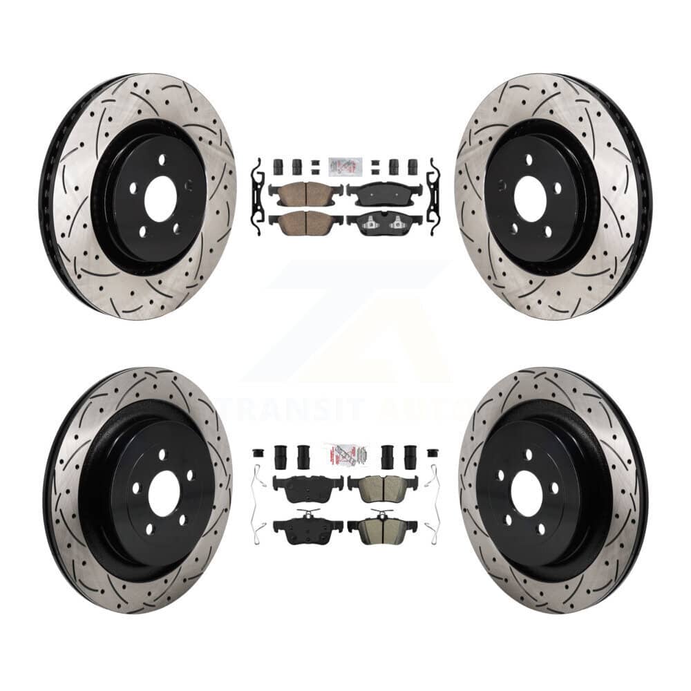 Transit Auto - KDA-103086 - Front and Rear Disc Brake Kits
