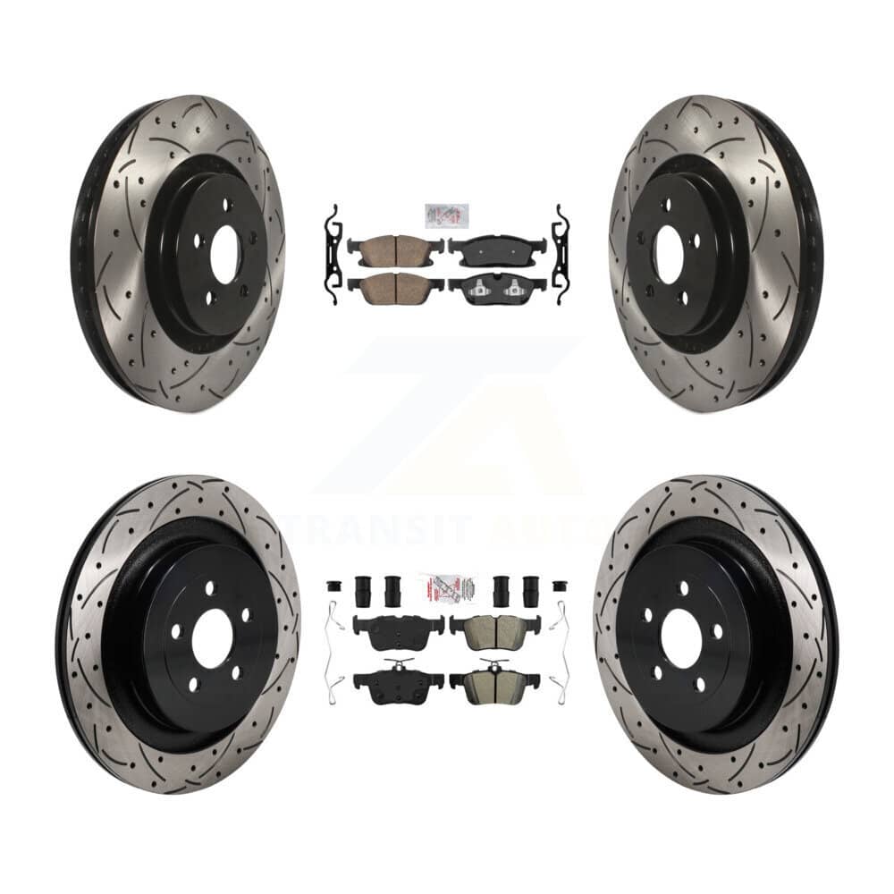 Transit Auto - KDA-103091 - Front and Rear Disc Brake Kits