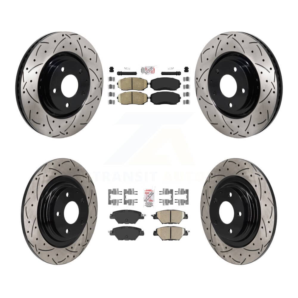 Transit Auto - KDA-103097 - Front and Rear Disc Brake Kits