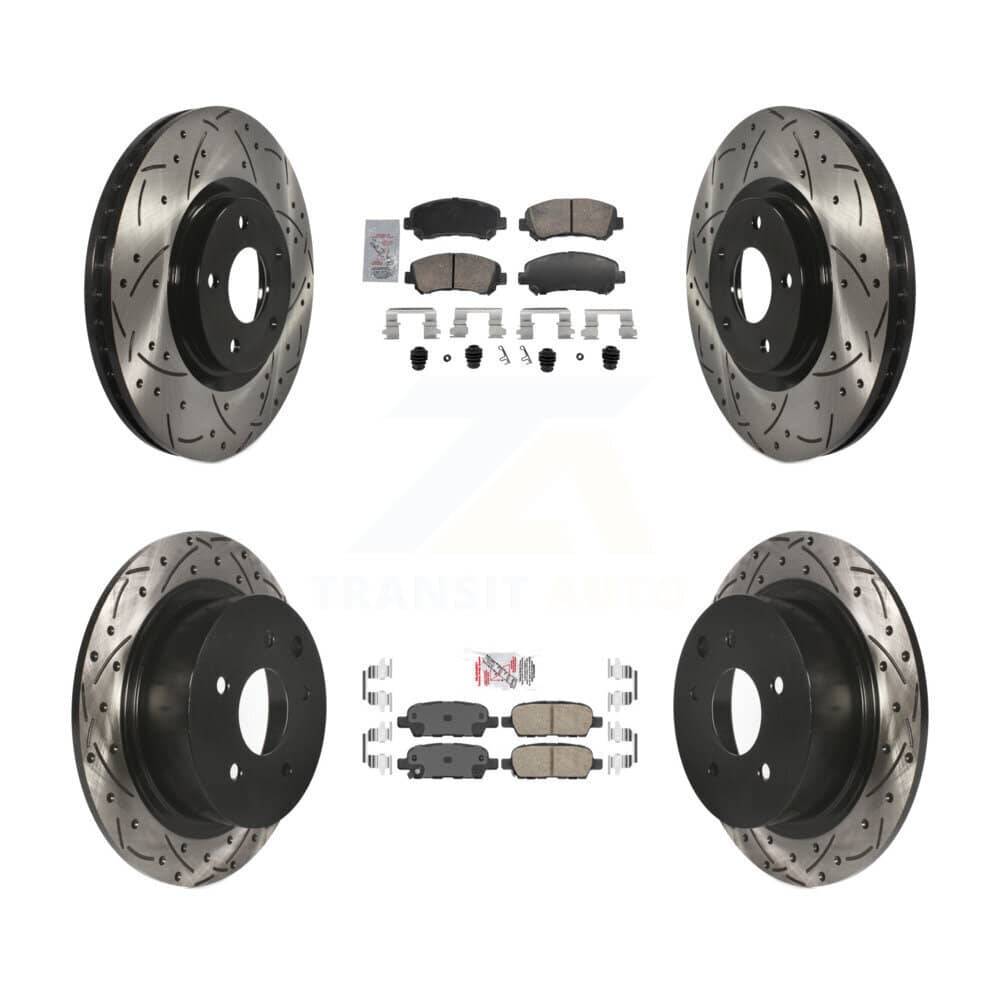 Transit Auto - KDA-103098 - Front and Rear Disc Brake Kits