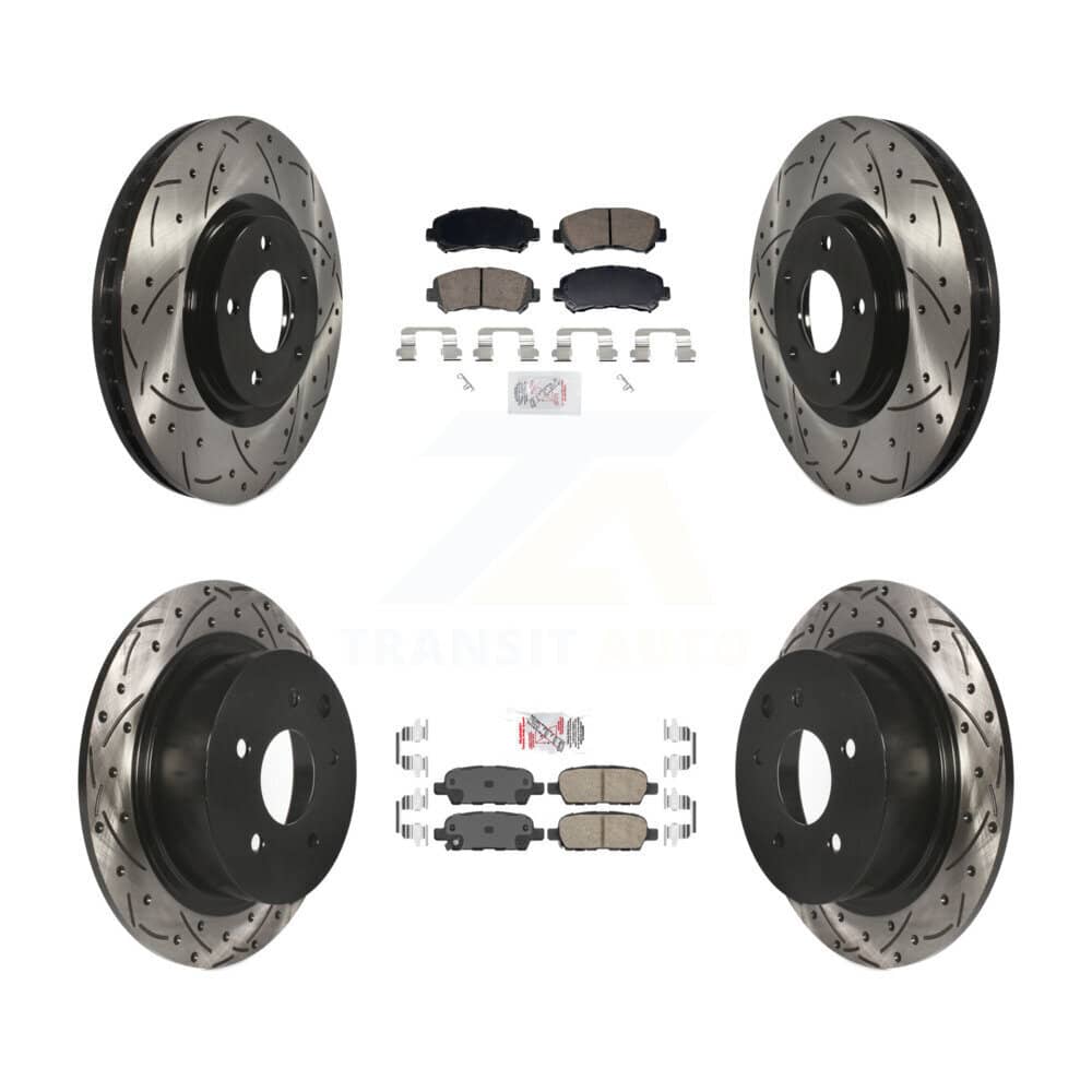 Transit Auto - KDA-103100 - Front and Rear Disc Brake Kits