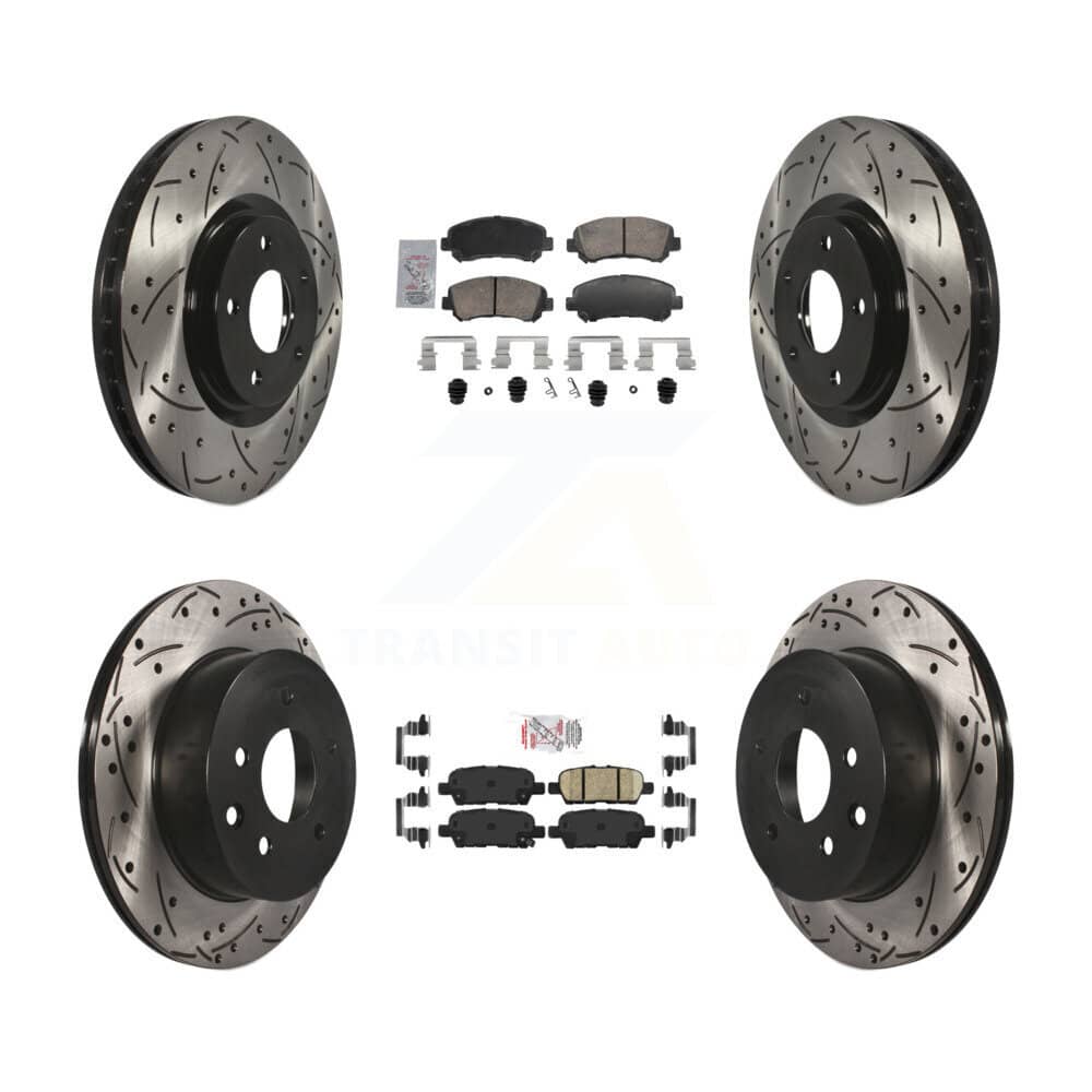Transit Auto - KDA-103102 - Front and Rear Disc Brake Kits