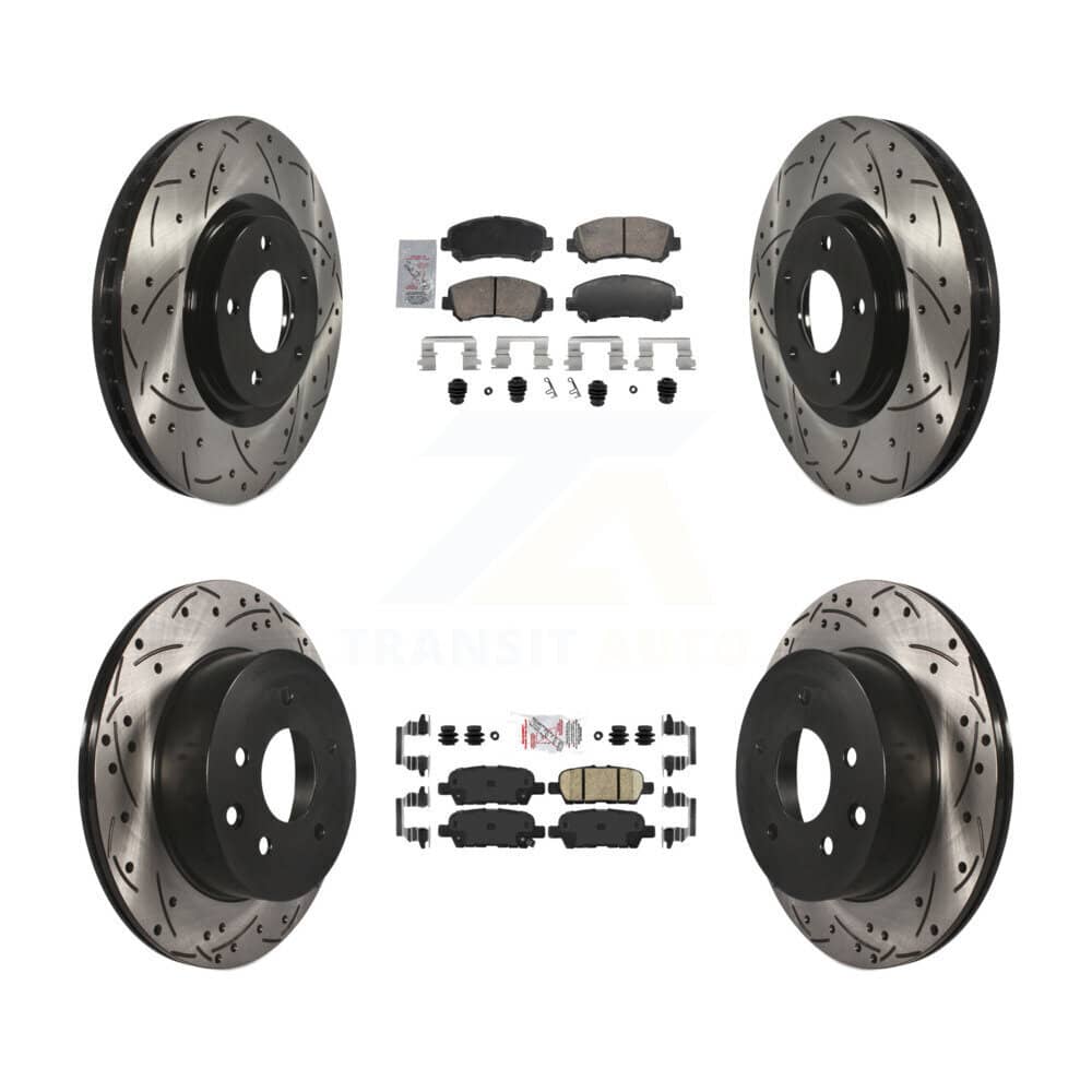 Transit Auto - KDA-103103 - Front and Rear Disc Brake Kits