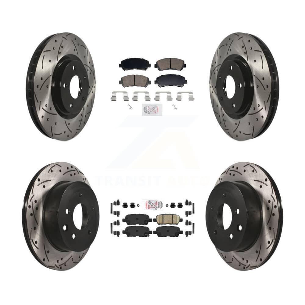 Transit Auto - KDA-103105 - Front and Rear Disc Brake Kits