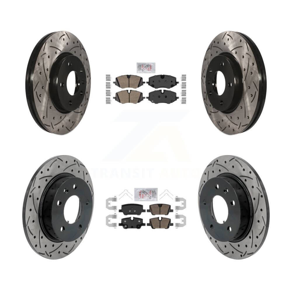 Transit Auto - KDA-103133 - Front and Rear Disc Brake Kits
